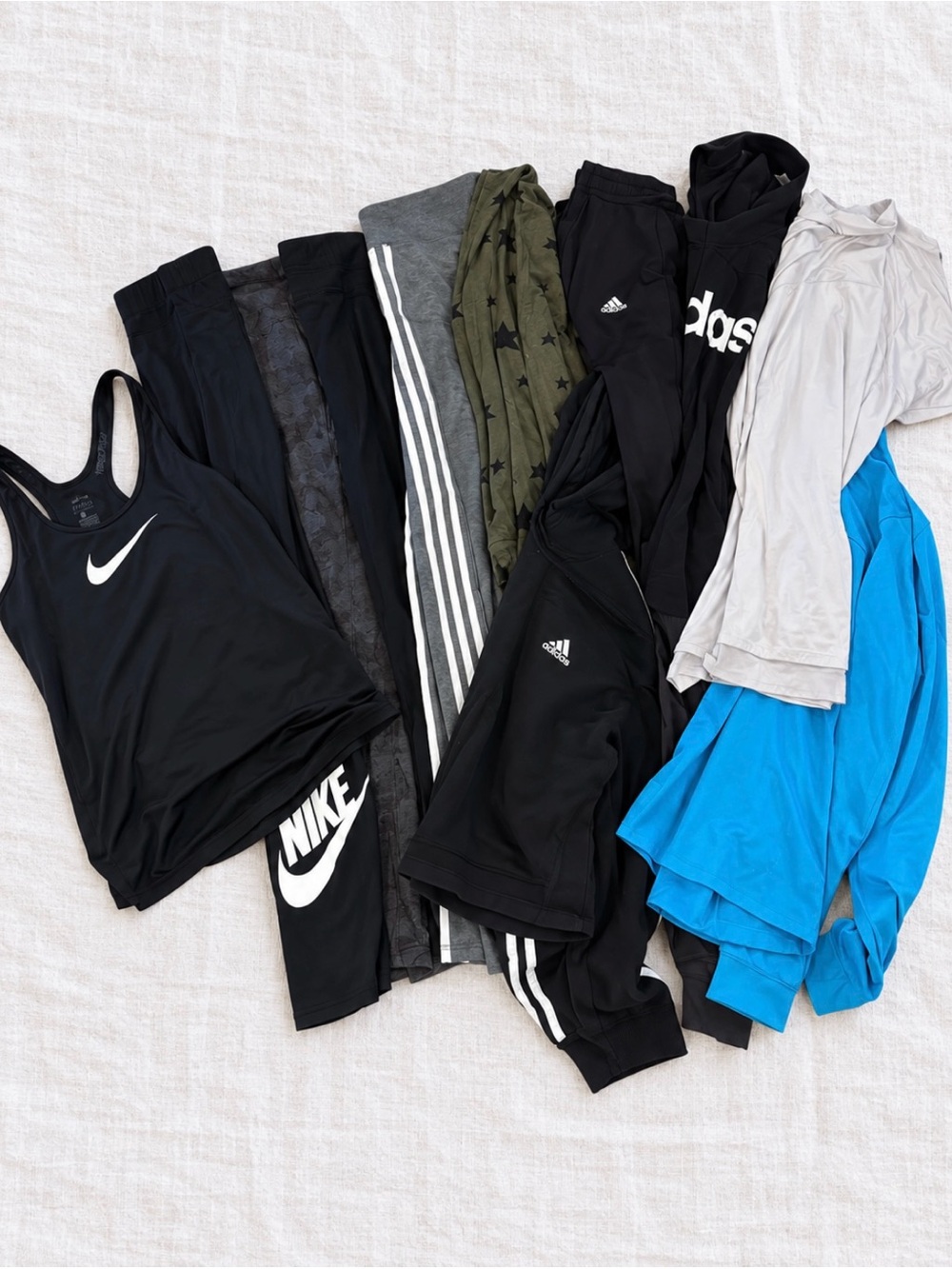 Women’s Activewear Clothing Lot Size Large Nike Adidas Reebok